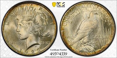 1923 $1 MS66