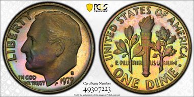 1979-S 10C Type 1 PR68