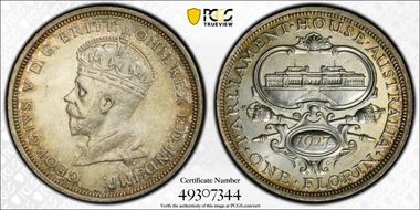 1927(m) Florin Canberra  KM-31 MS64