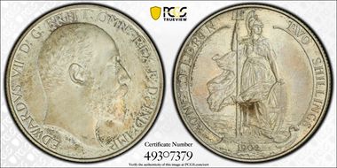 1902 Florin S-3981 Matte PR63