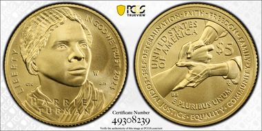 2024-W $5 Harriet Tubman MS70
