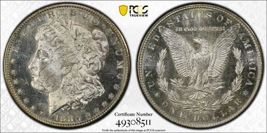 1880-S $1 MS64DMPL