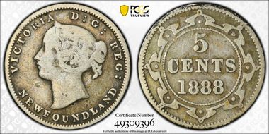 1888 5C NF2 No Dots VG10