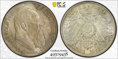 1911-D 2 Mk Birthday J-48 Ag MS65