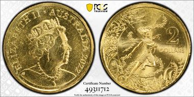 2022 $2 Tooth Fairy MS67