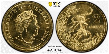 2022 $2 Tooth Fairy MS69