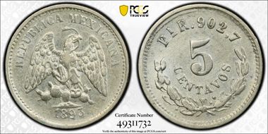 1893-Pi R 5C AU53
