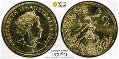 2020 $2 Tooth Fairy MS67