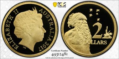 2017 $2 PR70DCAM