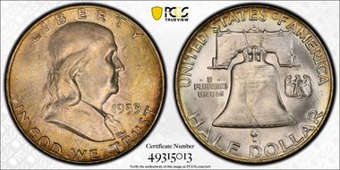 1953-D 50C "Bugs Bunny" FS-401 MS65FBL