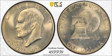 1976-D $1 Type 1 MS65