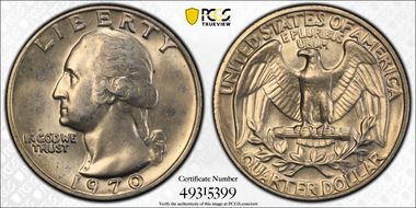 1970 25C MS66