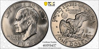 1973-D $1 MS64