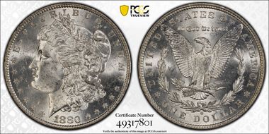 1880-O $1 MS62