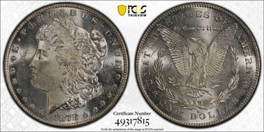 1878-S $1 MS63