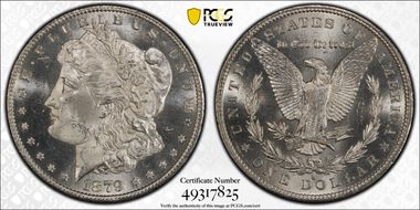 1879-S $1 MS64