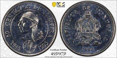 1994 50C F.A.O. 50th Anniversary MS65