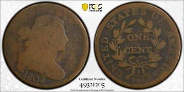 1807/6 1C Large 7 AG3BN