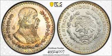 1964-Mo Peso KM-459 MS67