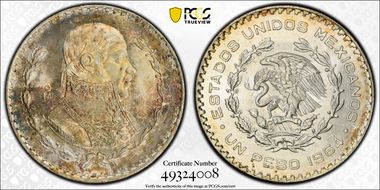 1964-Mo Peso KM-459 MS67