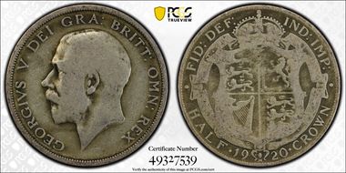 1920 1/2 Cr S-4021 F12