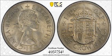 1964 1/2 Cr S-4145 MS63