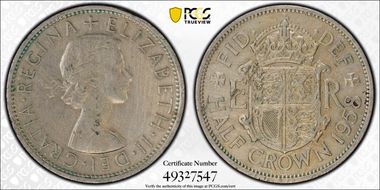 1958 1/2 Cr S-4145 N1