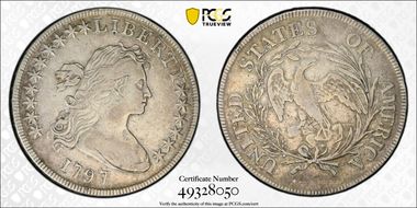 1797 $1 BB-71, 10x6 Stars VF30