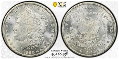 1880-CC $1 MS63