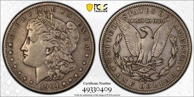 1904-S $1 VF35