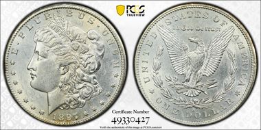 1897-S $1 AU55