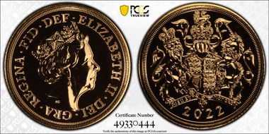 2022 Sov Platinum Jubilee MS69