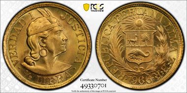 1966 ZBR 1/2 Lib KM-209 MS67