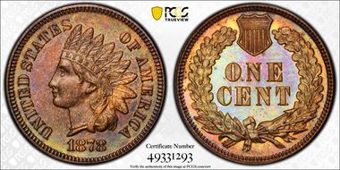1878 1C PR63BN