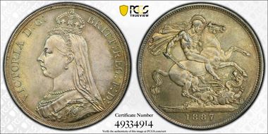 1887 Crown S-3921 MS64