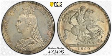 1890 Crown S-3921 MS64