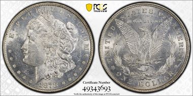 1878 8TF $1 MS62