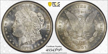 1879-S $1 Reverse of 1878 MS61