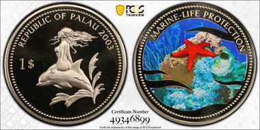 2003 $1 KM-256 Starfish PR69DCAM