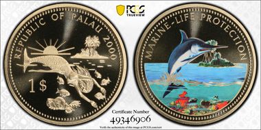 2000 $1 KM-58 Swordfish PR69DCAM