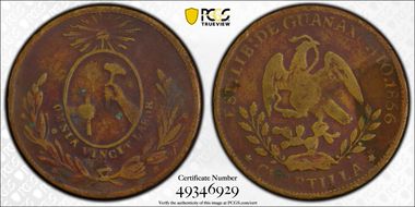 1856 1/4 R Est. Guanaxuato KM-352 N1BN