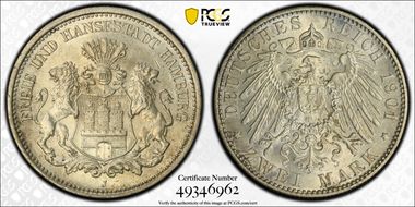 1901-J 2 Mk J-63 MS63