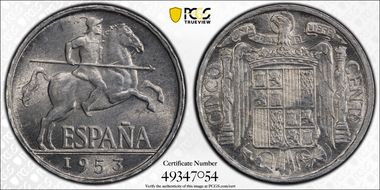 1953 5C MS65