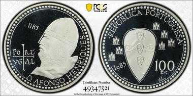 1985-INCM 100 Esc Afonso Henriques PR69DCAM