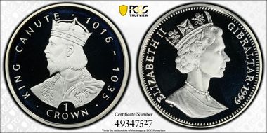 1999-PM Crown King Canute PR69DCAM