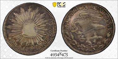 1824-Mo JM 2 R KM-373.4  Ag XF40