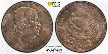 1948-Mo Peso KM-456 MS66