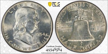 1954-D 50C "Bugs Bunny" FS-401 MS65