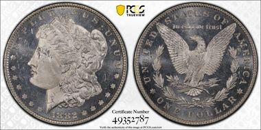 1882 $1 MS64PL