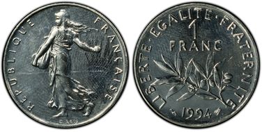 1994 1 Fr Gad-474 MS66